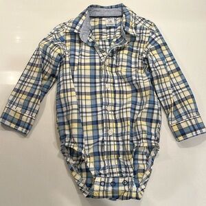 Super Cute! Carter’s Boys Plaid Shirt! Size 18 Months!